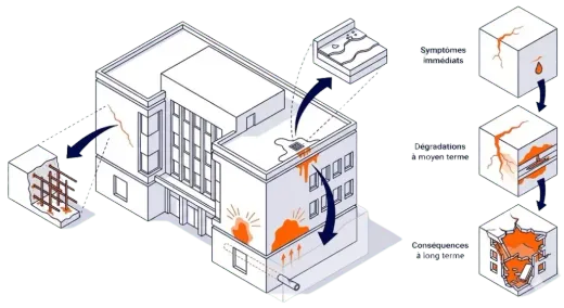 Comprendre les causes structurelles des désordres du bâtiment